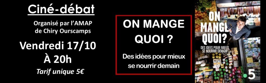 actualité On mange quoi