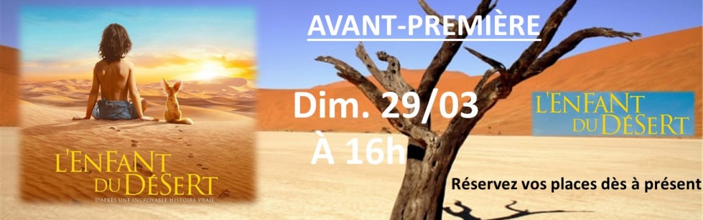 actualité ENFANT DU DESERT